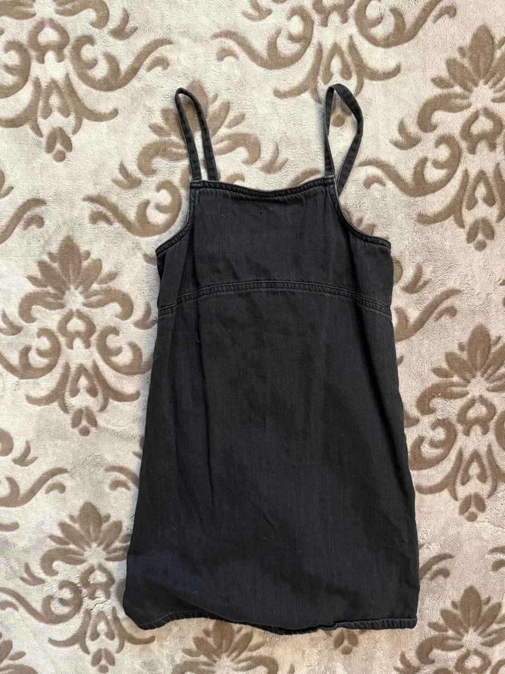 Old Navy Black Spaghetti-Strap Casual Dress for Girls